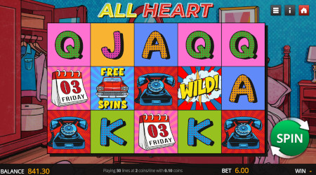 All Heart Slot Screenshot