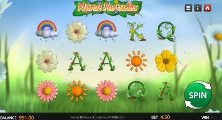 Floral Fortunes Casino Slot screenshot