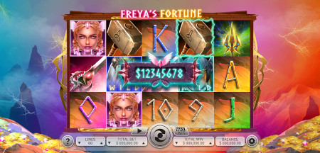 Freya's Fortunes Slot Screenshot