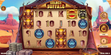 Golden Buffalo Slot Screenshot