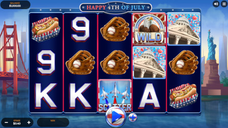 Happy 4th July Slot Screenshot