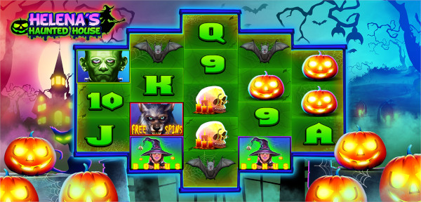 Screenshot of Helena's Haunted House slot