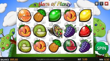 Horn of Plenty Slot Screenshot