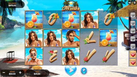 Love Beach Slot Screenshot