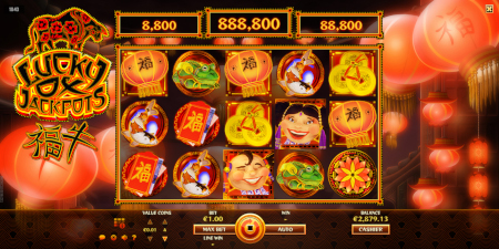 Lucky Ox Jackpots slot screenshot