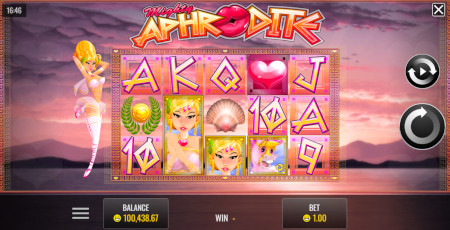 Mighty Aphrodite Slot Screenshot