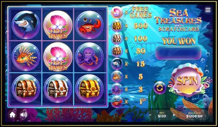 Sea Treasures Screenshot