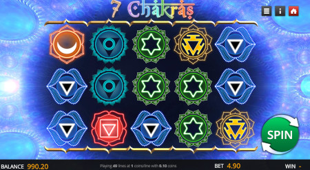 7 Chakras slot game screenshot