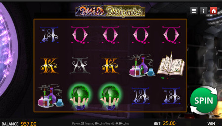 Wild Wizards slot screenshot