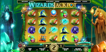 Wizards Jackpot Slot Screenshot