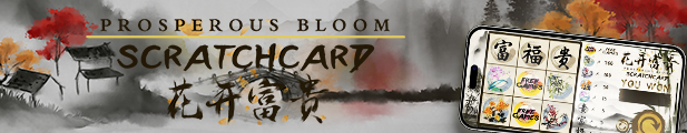 Prosperous Blooms Scratch Card 